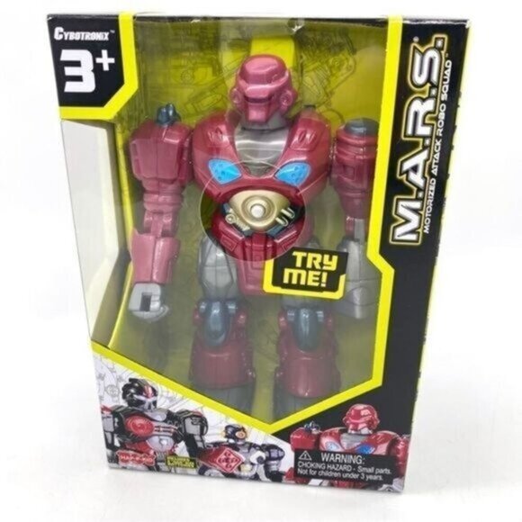 M.A.R.S. Motorized Walking Cyber Bot Attack Robot New - Picture 1 of 9